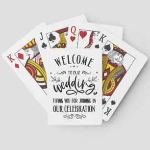 Baraja De Cartas Recuerdos de boda