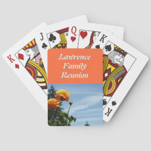 Baraja De Cartas Recuerdos personalizados para la fiesta de reunión