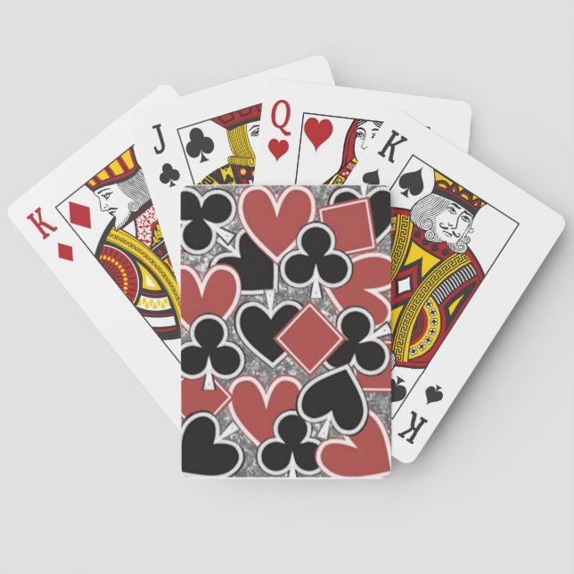 Baraja De Cartas Red, Black, Bicycle Poker Playing Cards (Reverso)