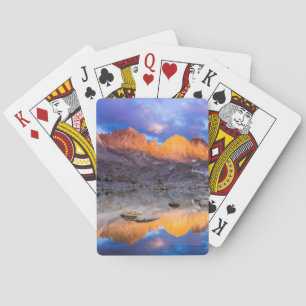 Baraja De Cartas Reflejo de montaña, California