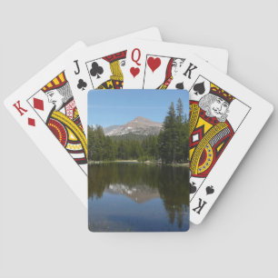 Baraja De Cartas Reflejo del lago Yosemite