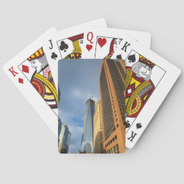 Baraja De Cartas Reflejos de rascacielos de Nueva York