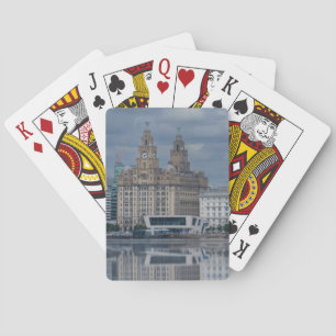 Baraja De Cartas Reflexión de la línea aérea de Liverpool