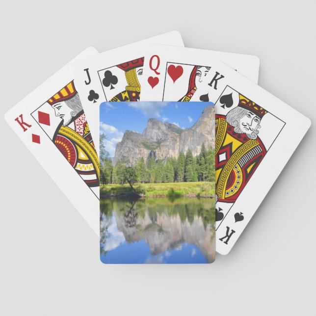 Baraja De Cartas Reflexión de Yosemite (Reverso)