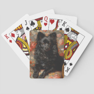 Baraja De Cartas Regal Schipperke Dog Vintage