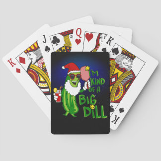 Baraja De Cartas Regalo de bolas de pollo Navidades del Gran Dill P