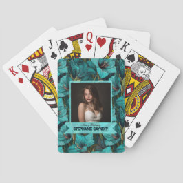 Baraja De Cartas Regalo de cumpleaños Chic Amaryllis para novia