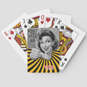 Baraja De Cartas Regalo de Divorcio de Tarjetas Retro para Jugar