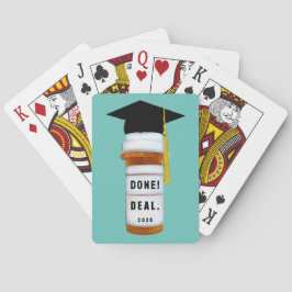 Baraja De Cartas Regalo de graduación de farmacéutico 2026
