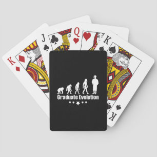 Baraja De Cartas Regalo de graduación   Evolución graduada