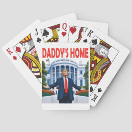 Baraja De Cartas Regalo de la Casa Blanca de Trump