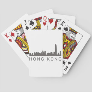Baraja De Cartas Regalo de la línea aérea HK de regalo de Hong Kong