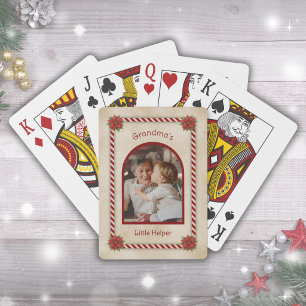 Baraja De Cartas Regalo de Navidad adorable para la abuela de los n