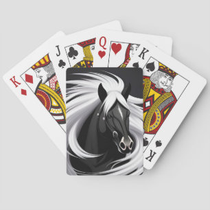 Baraja De Cartas Regalo de Póquer de Caballo Negro para Jugadores d