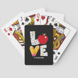 Baraja De Cartas Regalo de profesores Amor Vida de profesores
