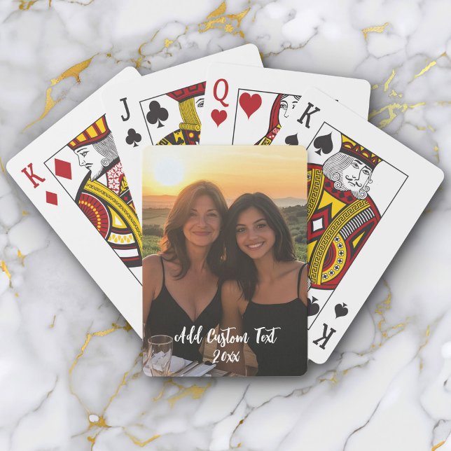 Baraja De Cartas Regalo de San Valentín de Aniversario de la foto c (Subido por el creador)