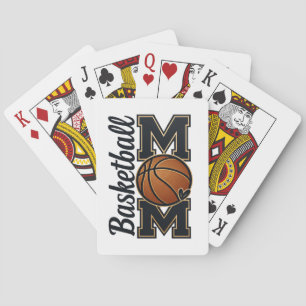Baraja De Cartas Regalo Deportivo para Mamá de Baloncesto Día de Pa