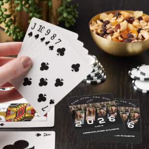 Baraja De Cartas Regalo Divertido Foto Personalizada Graduación