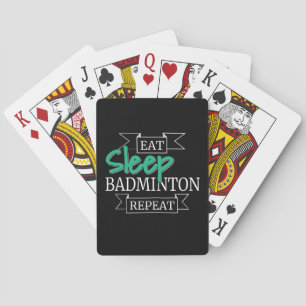 Baraja De Cartas Regalos de Badminton