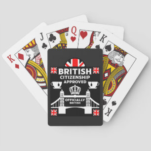 Baraja De Cartas Regalos de ciudadanía británica