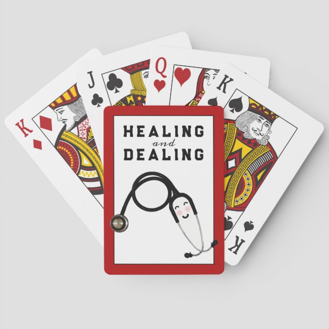 Baraja De Cartas Regalos de enfermería (Reverso)