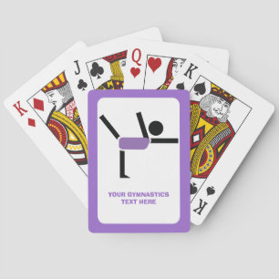 Baraja De Cartas Regalos de gimnasia, personalizado de gimnasia