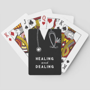 Baraja De Cartas Regalos de Novedad para Médicos