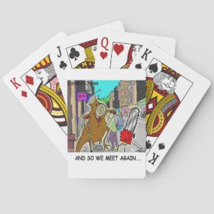 Baraja De Cartas Regalos divertidos caricatura Rick London abrazado