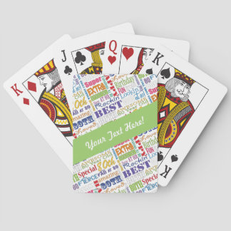 Baraja De Cartas Regalos Personalizados de la Fiesta de Cumpleaños 