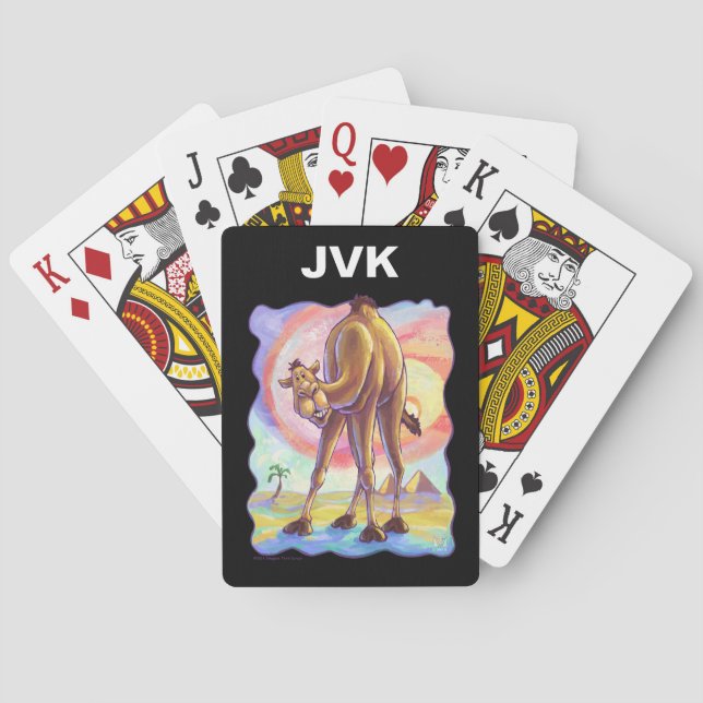 Baraja De Cartas Regalos y accesorios del camello (Reverso)