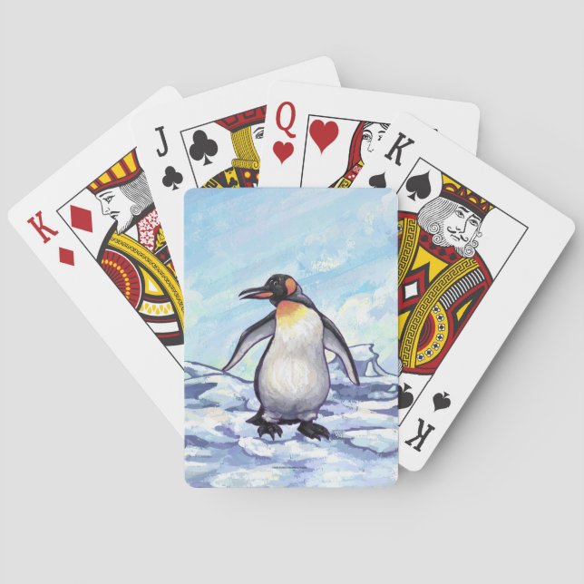 Baraja De Cartas Regalos y accesorios para pingüinos (Reverso)