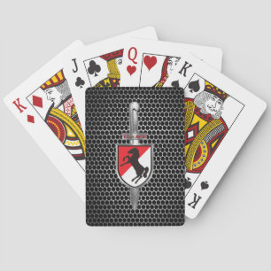 Baraja De Cartas Regimiento de Caballería Armada 11 "Pañuelo Negro"
