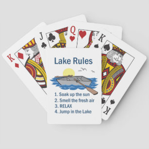 Baraja De Cartas Reglas del lago
