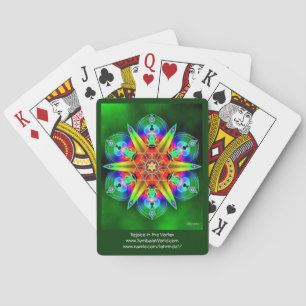 Baraja De Cartas Regocijarse en el Vortex