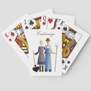 Baraja De Cartas Reina de espadas Thunder_Cove, esposa de un granje