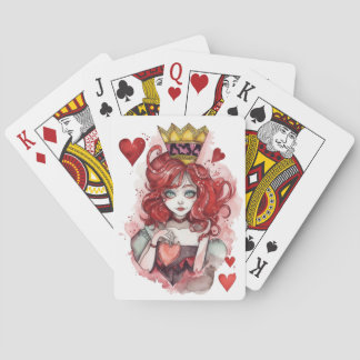 Baraja De Cartas ❤️ Reina de los corazones ❤️