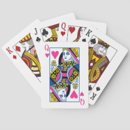 Baraja De Cartas Reina de los corazones