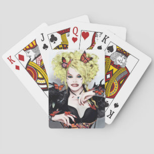Baraja De Cartas Reina de mariposas