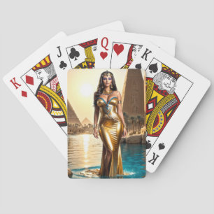Baraja De Cartas Reina Dorada del Nilo