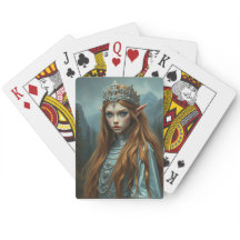 Reina Élfica del Velo – Retrato de Fantasía