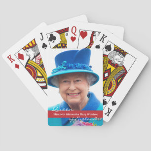 Baraja De Cartas Reina Isabel de Inglaterra