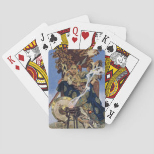 Baraja De Cartas Reina Maeve Princesa Guerrera Arte Fantástico