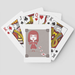 Baraja De Cartas Reina roja