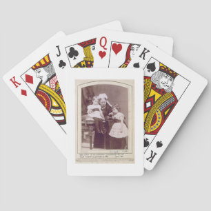 Baraja De Cartas Reina Victoria (1819-1901) con sus nietos,