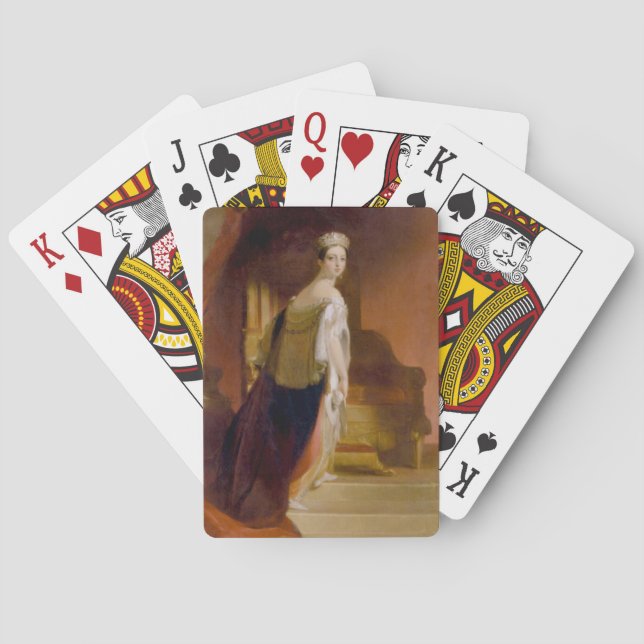 Baraja De Cartas Reina Victoria (de Thomas Sully) (Reverso)