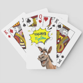Baraja De Cartas Reírse fuerte con Chuck el Donkey