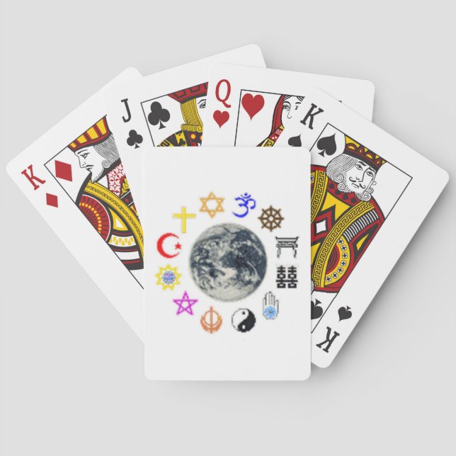BARAJA DE CARTAS RELIGIONES DEL MUNDO (Reverso)