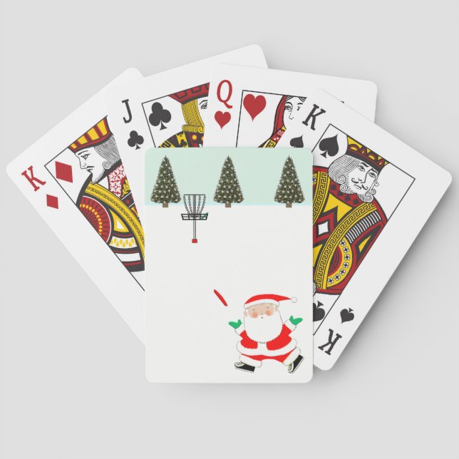 Baraja De Cartas Relleno de calcetín de disco de golf (Reverso)