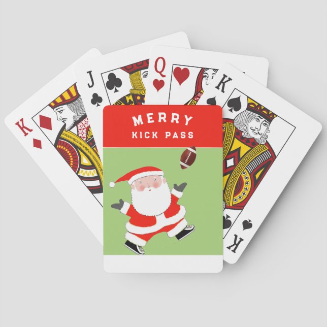Baraja De Cartas Rellenos de calcetines de fútbol (Reverso)