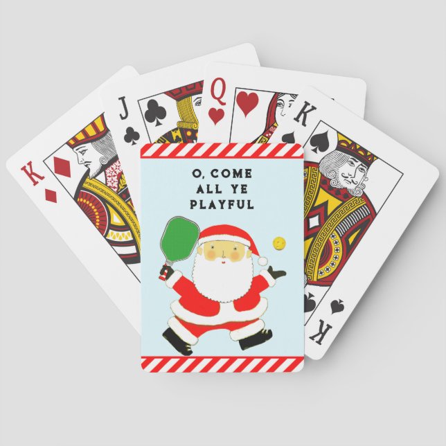 Baraja De Cartas Rellenos de calcetines de Pickleball (Reverso)